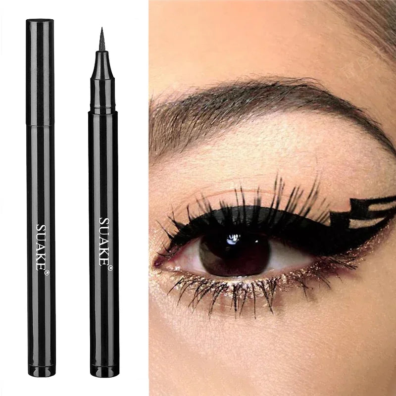 Waterproof Liquid Eye Liner Pencil Quick Drying No Blooming Eyeliner Pen Waterproof Long Lasting Natural Beauty Comestics Tools HIP