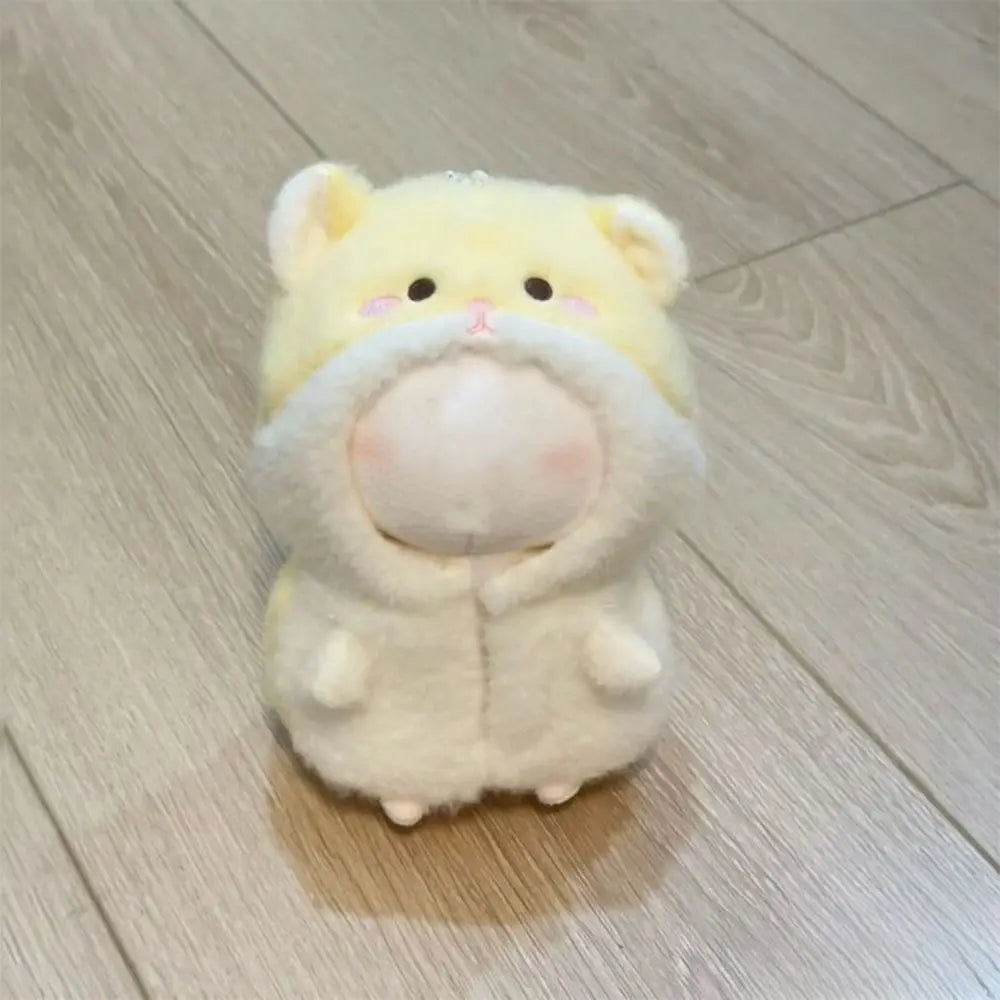 10cm Cartoon Hamster Doll Jumpsuit – Miniature Pajamas Set Doll Costume Set HIP