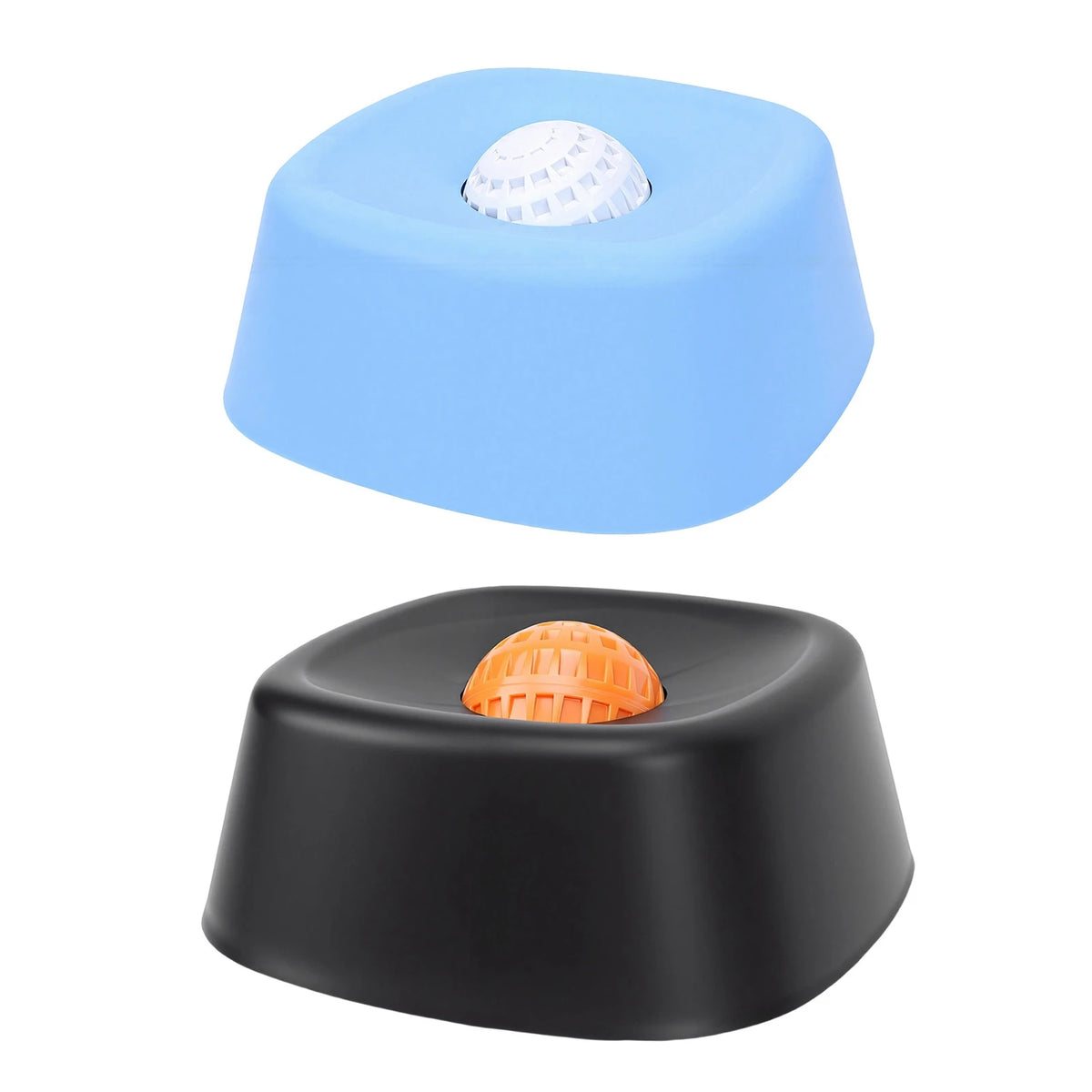 Slow Feeder Lick Bowl Spill Proof Liquid Treat Lick Bowl Dog Licking Ball Treat Dispenser for Bone Broth Yogurt HIP