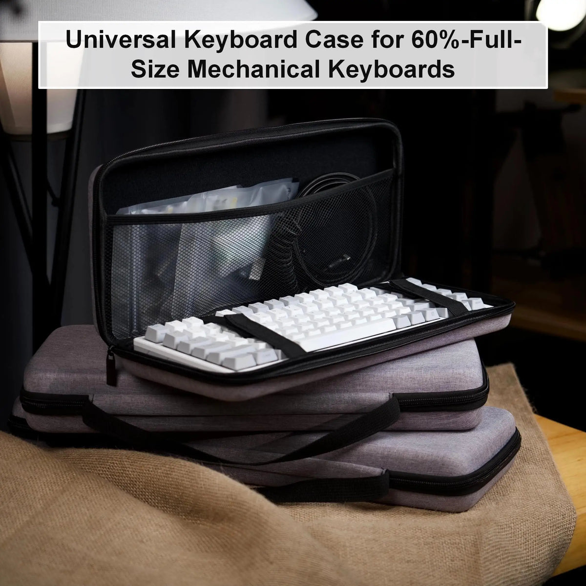 Hard EVA Keyboard Case – Dustproof Waterproof Travel Carry Bag Keyboard Carry Case HIP