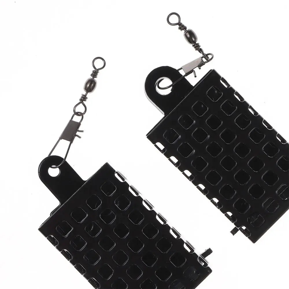 5-Pack Stainless Steel Fishing Feeder Bait Cages 20g–60g Fishing Feeder Cage HIP