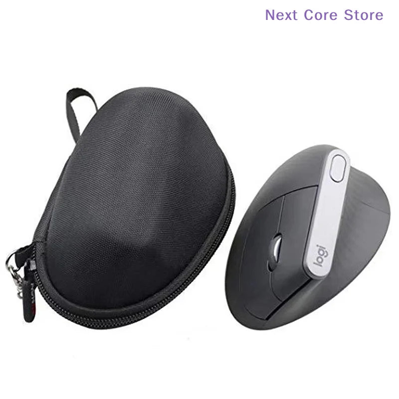 EVA Storage Bag for MX Vertical & Lift Wireless Mouse – Black Mouse Storage Case HIP