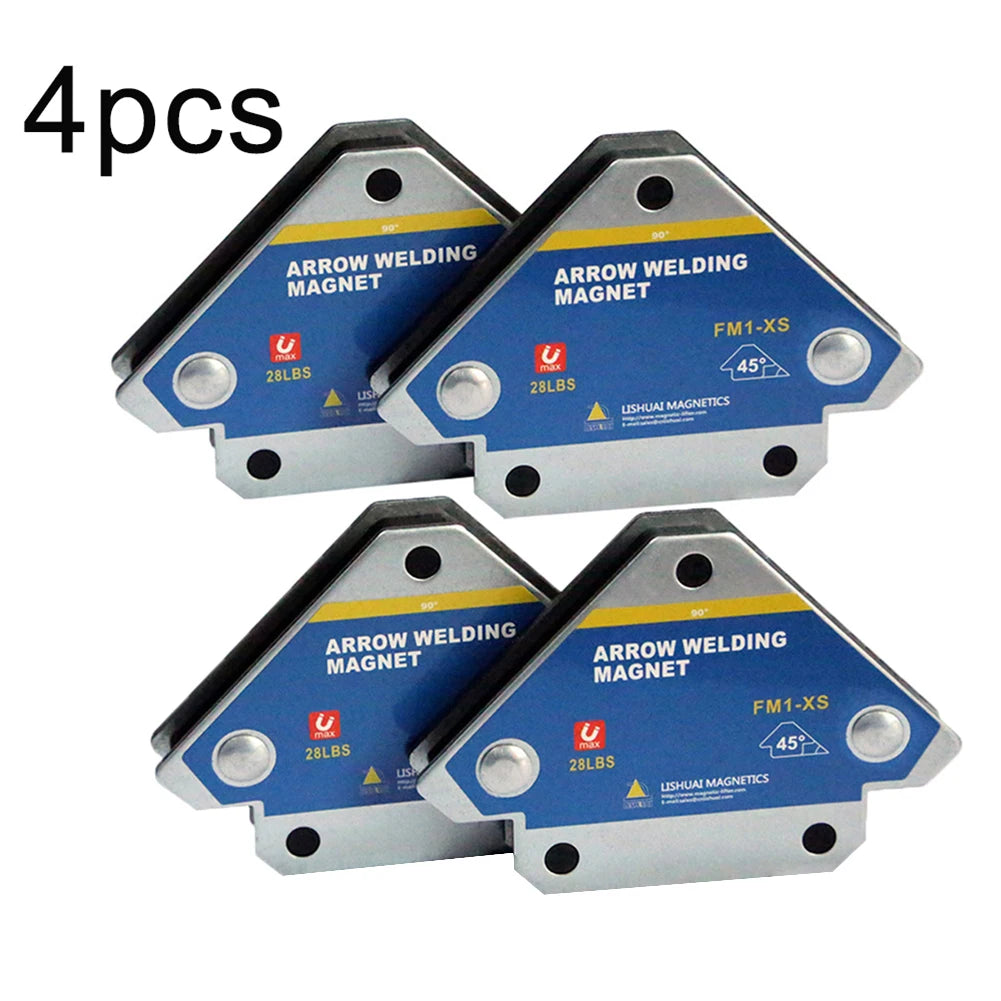 4-Piece Magnetic Welding Positioner Set – 45/90/135° 28LBS Magnetic Welding Positioner HIP