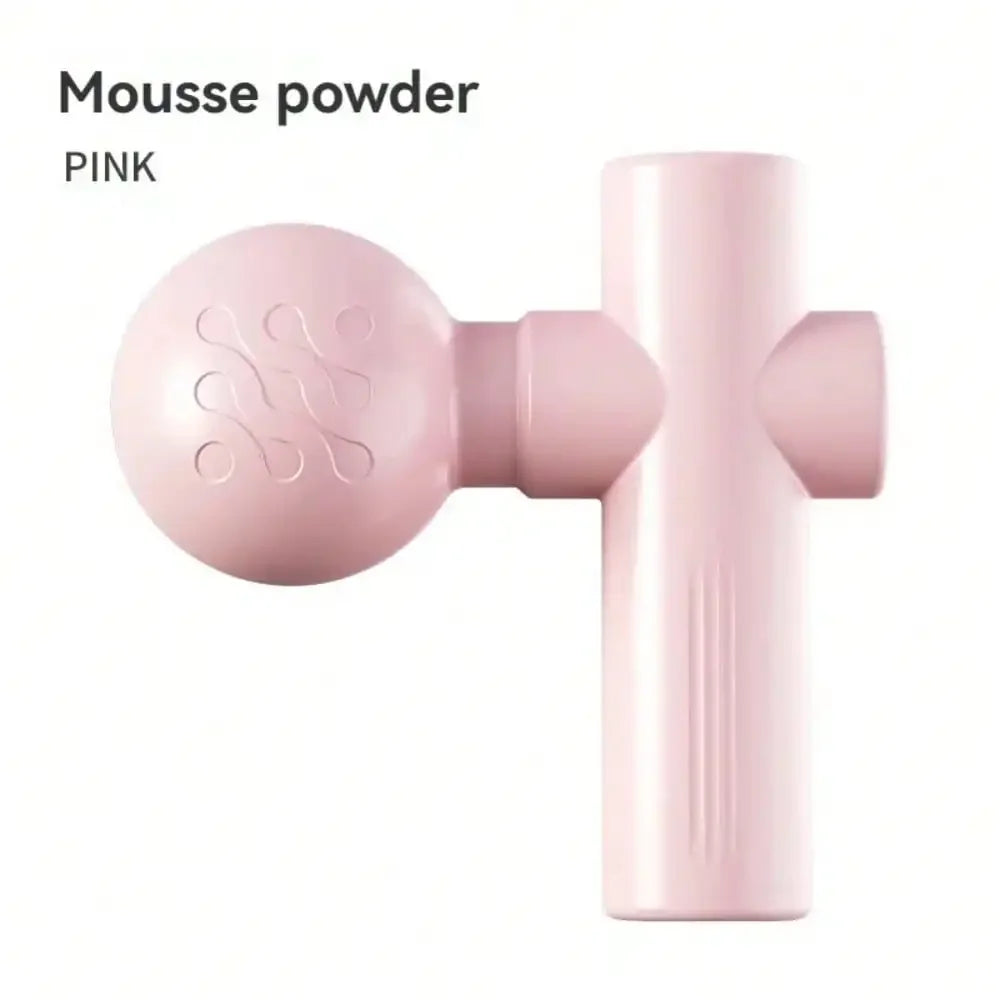 Mini Portable Massage Gun – Fascia & Muscle Relaxation Device Mini Massage Gun HIP Pink No plug