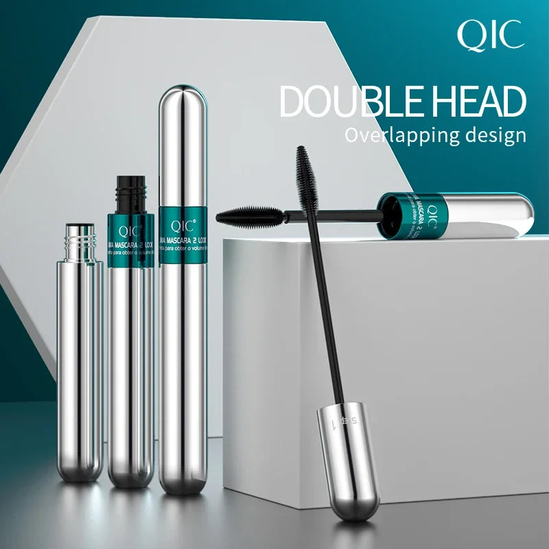 QIC 2-in-1 4D Silk Fiber Mascara – Waterproof Volume & Length 4D Silk Mascara HIP