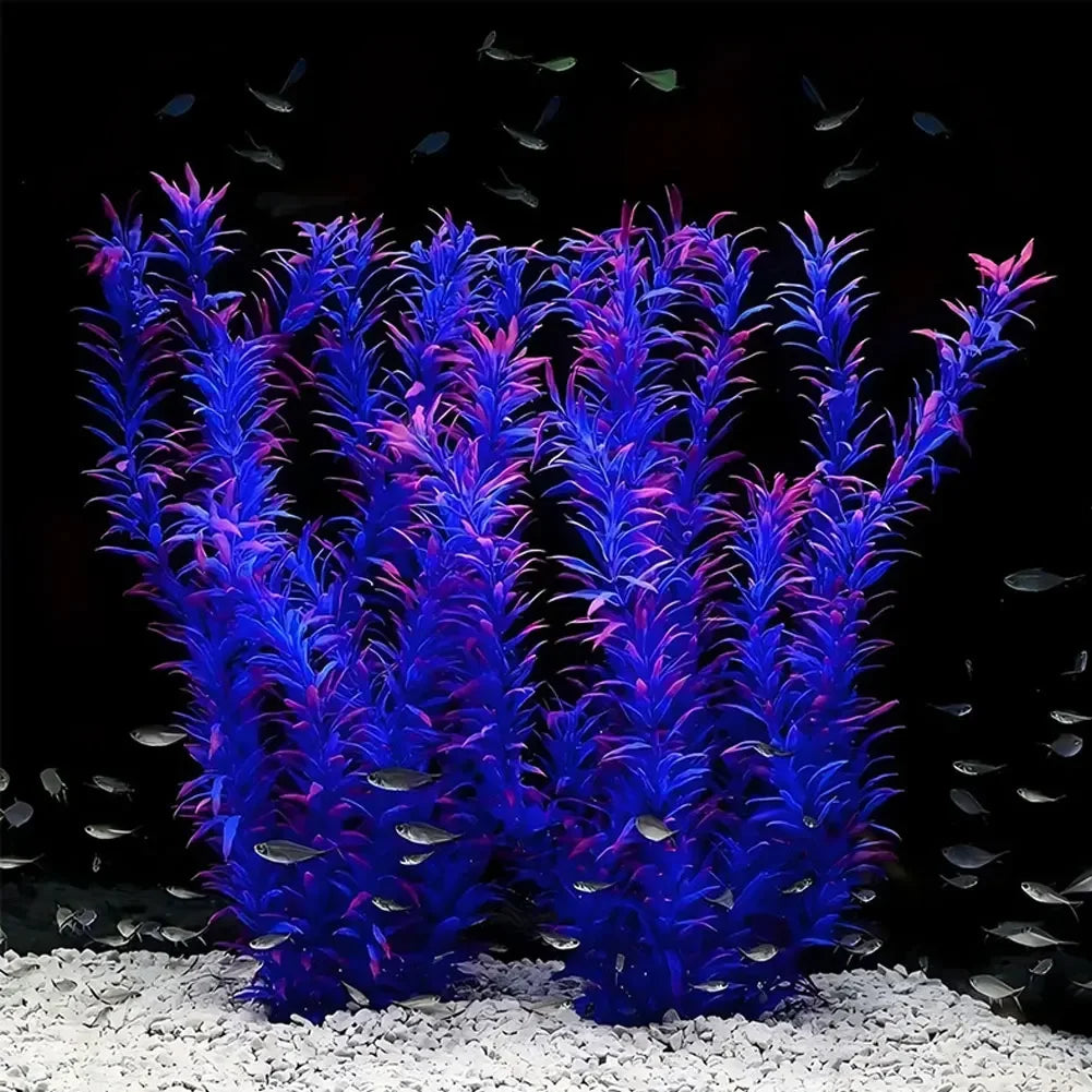 38cm Simulation Aquatic Plants Fish Tank Decorations Underwater Water Grass Landscaping Plants Aquarium Accessories Ornaments HIP