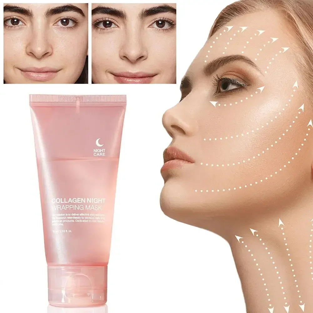 Hydrolyzed Collagen Peel-Off Overnight Face Mask – Firming Collagen Face Mask HIP