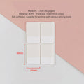 Transparent Frosted Label Stickers – DIY Index Sticky Notes Label Stickers HIP 4x2.5cm 80 stickers