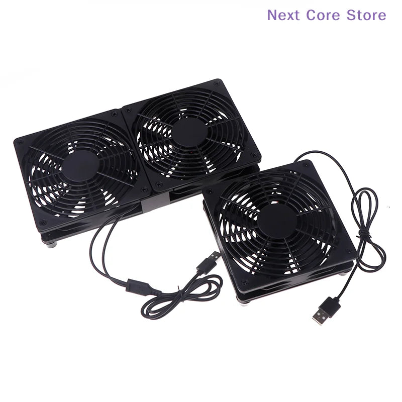 120mm USB Cooling Fan for Router, Modem & PC with Switch USB Cooling Fan HIP