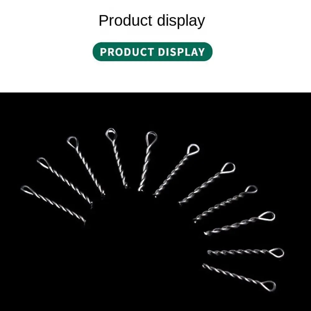 50pcs Carp Fishing Boilie Bait Pins – Stainless Steel Spikes Fishing Bait Pins HIP