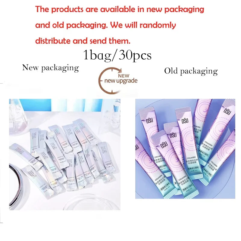 30-Piece Korean Collagen Sleeping Face Masks – Moisturizing Sleeping Face Mask HIP 30pcs