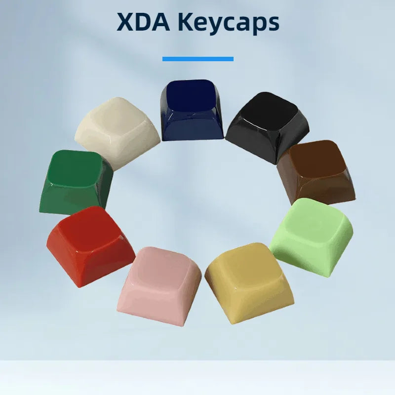 XDA Jade Jelly Clear PC Keycap for Custom Mechanical Keyboard Mechanical Keyboard Keycap HIP