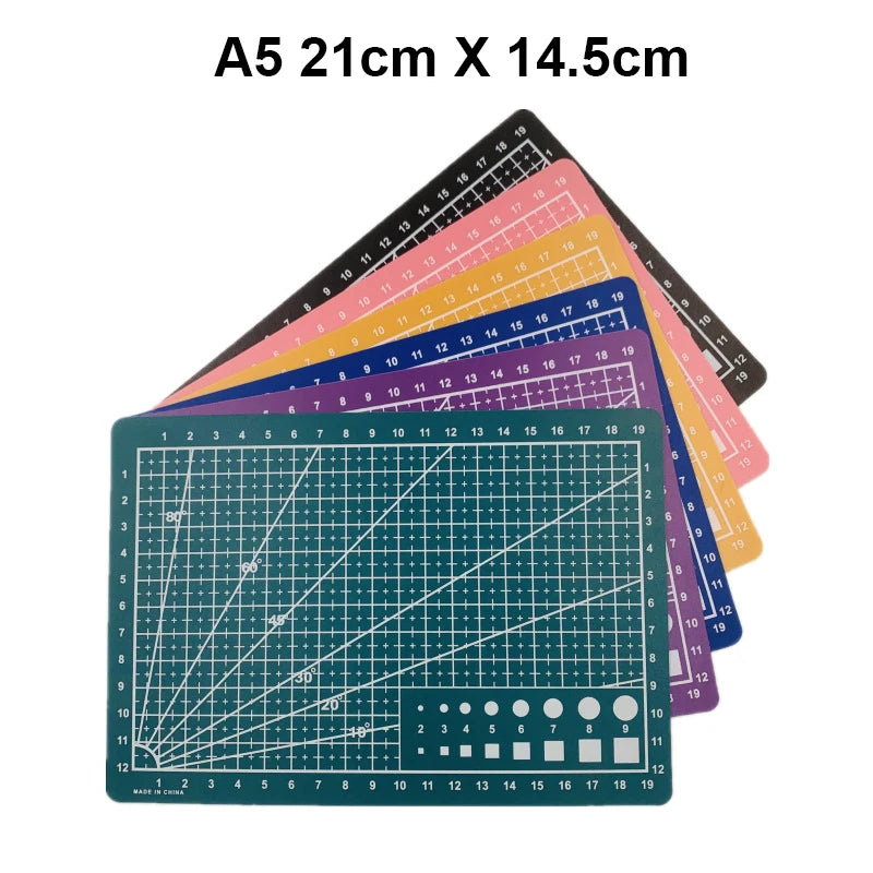 PVC Craft Cutting Mat A3 A4 A5 – Workbench Protective Pad Craft Cutting Mat HIP