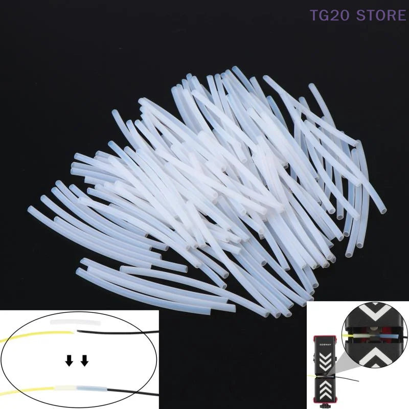 PTFE Filament Connector Joiner 1.75mm – 20 or 100 Pack 3D Printer Accessory HIP