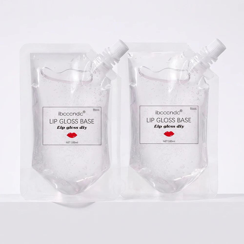 100ml/200ml DIY Lip Gloss Base Oil Moisturizing Clear Lip Gloss Raw Material Gel Lip Gloss Business Liquid Lipstick HIP 200ml