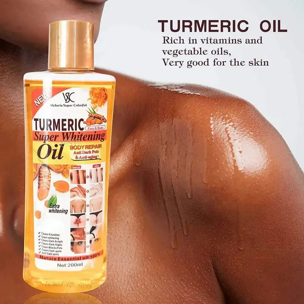 Turmeric Essential Oil 200ml – Brightening Body & Face Oil Body & Face Oil HIP