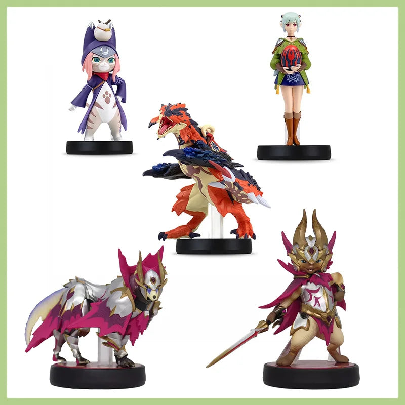 Monster Hunter Q Version PVC Figure – Bandai Collectible Collectible Figure HIP