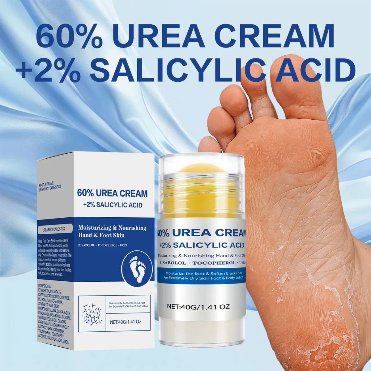 Anti-wear Foot Cream Balm Stick Anti Blaren Foot Protector Heel Care Invisibly Removal Dead Skin Relive Pain Care Skin 8ml HIP