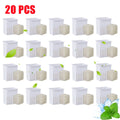 Replacement Filters for Cat Water Fountain, Pet Water Dispenser Filter Box & Cotton Sponge Set, Easy Clean Install, 10/20 Pcs HIP 20Sets No plug
