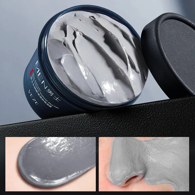 Men's Salicylic Acid Clay Mask – Oil Control & Pore Cleansing Clay Face Mask HIP