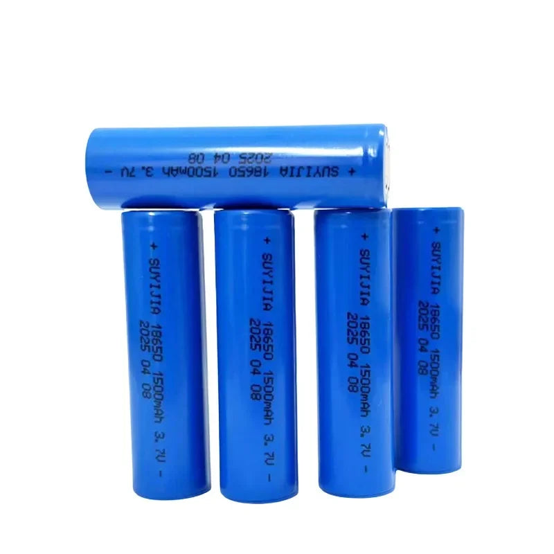SUYIJIA 18650 3.7V 1500mAh Li-Ion Battery + Free Charger Rechargeable Battery Kit HIP