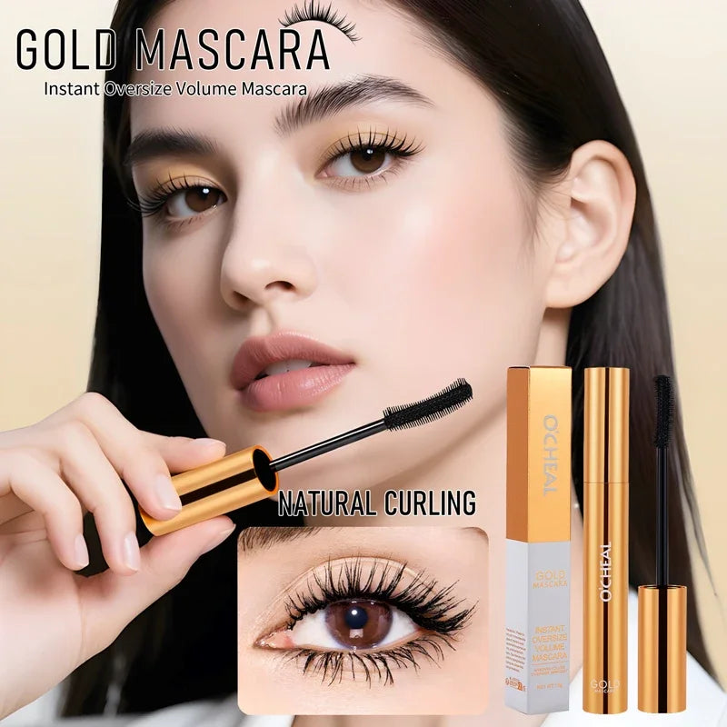 OCHEAL Gold Waterproof Lengthening Volumizing Mascara Mascara HIP