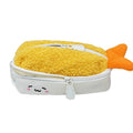 Fried Shrimp Pencil Case – Large Capacity Cute Fabric Pouch Novelty Pencil Case HIP yellow
