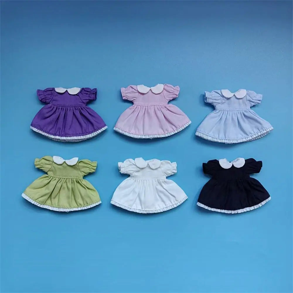 Handmade Puff Sleeve Doll Dresses – 6 Styles OB11 & BJD Doll Clothes HIP