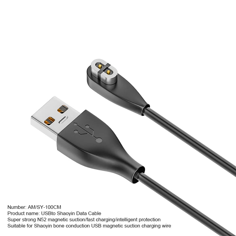 Fast Charging Cable for Shokz AS800 S803 S810 OpenRun Headphone Charging Cable HIP USB
