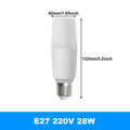 YNL E27 LED Bulb 9W–38W 220V | Energy Saving Globe Light LED Light Bulb HIP 28W Warm White