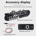 Bluetooth 5.0 Amplifier Board 2.1 Channel 50W×2 +100W Subwoofer Digital Amplifier Board HIP EU Plug