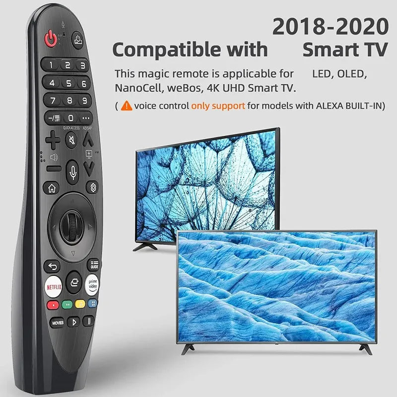 MR-20GA Voice Magic TV Remote – LG AN-MR18BA MR19BA MR21GA TV Remote Control HIP