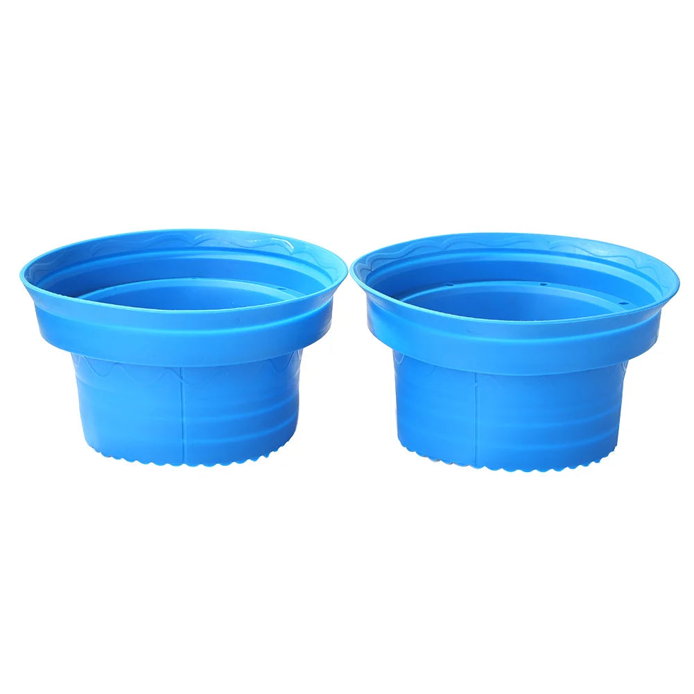 2-Pack Silicone Car Speaker Covers 6.5" Waterproof Shockproof Car Speaker Cover HIP Blue