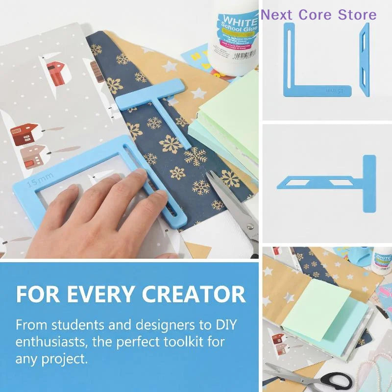 6-Piece Bookbinding & Scrapbooking Starter Tool Kit Bookbinding Tool Kit HIP