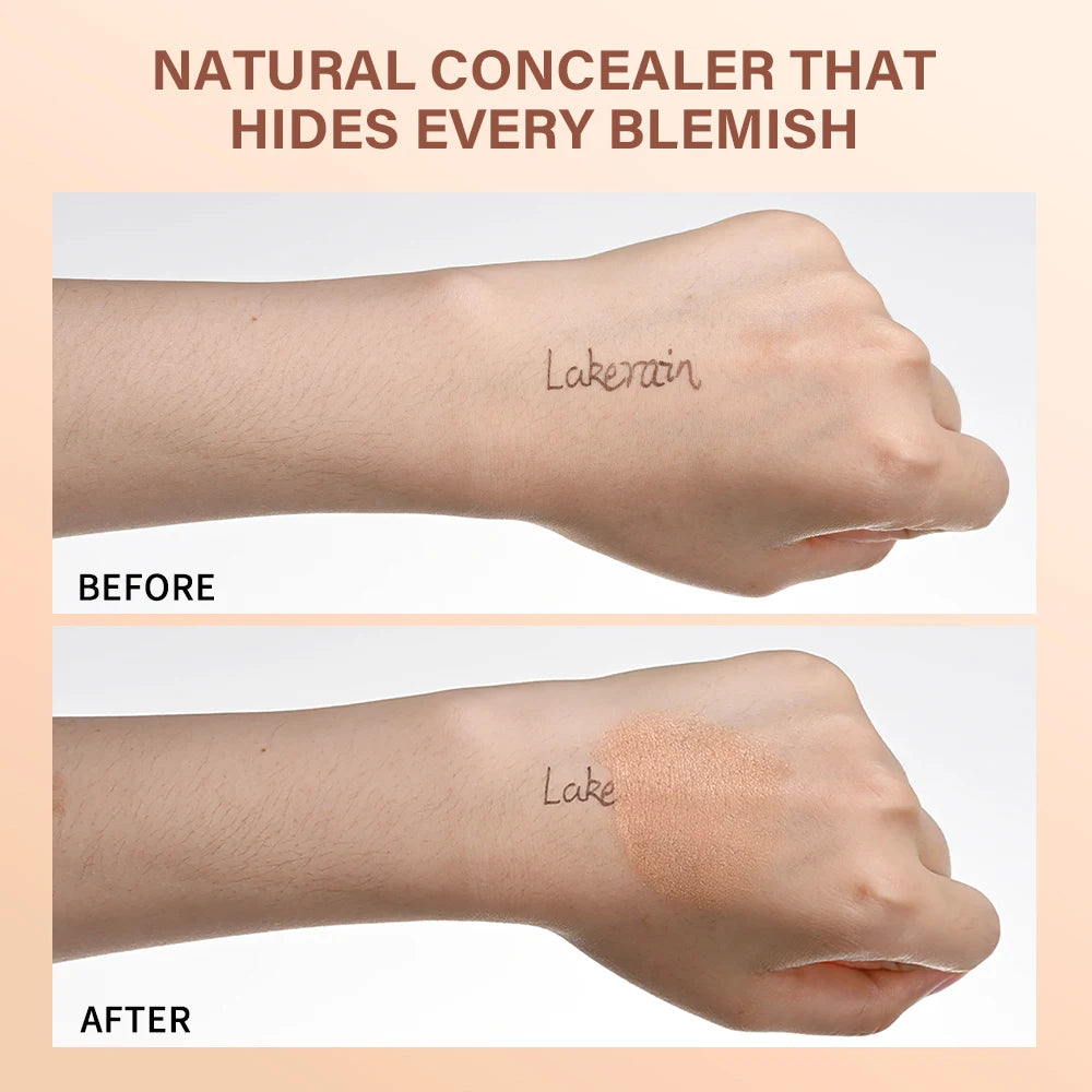 Eye Concealer Conceal & Brighten Dark Circles Nourishing Brightener Full Coverage Eye Bags Color Corrects Korean Cosmetics HIP