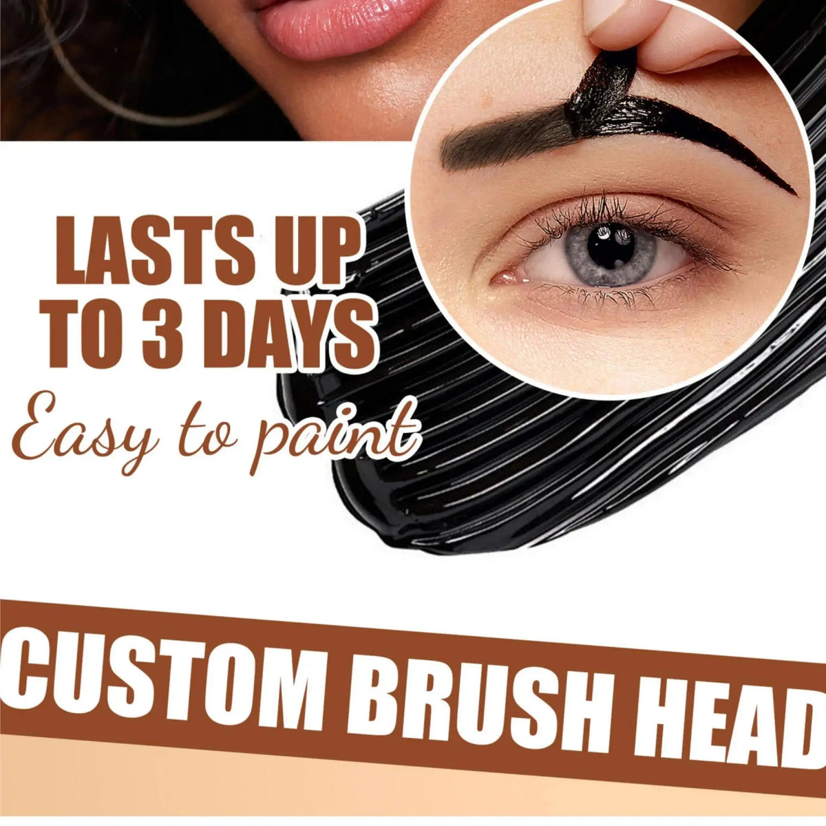 Handaiyan Peel-Off Eyebrow Tint Gel – Waterproof, 3-Day Hold Eyebrow Tint Gel HIP