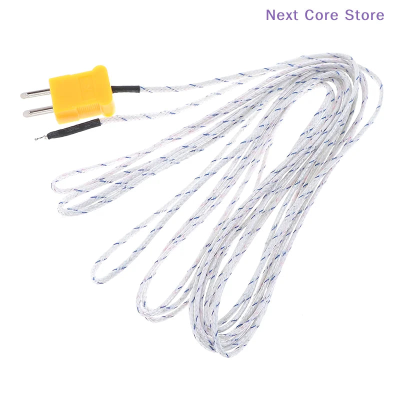 5m K-Type Thermocouple Temperature Sensor Probe Cable Wire Thermocouple Probe Wire HIP