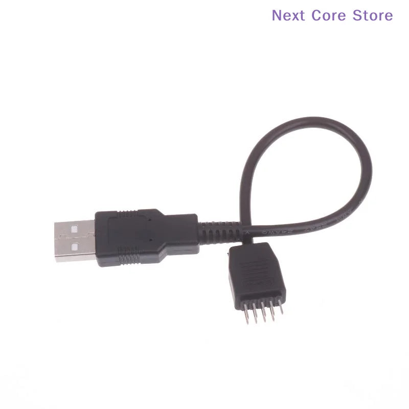 Bluetooth USB-A to 9-Pin Motherboard Extension Cable for PC USB Motherboard Cable HIP