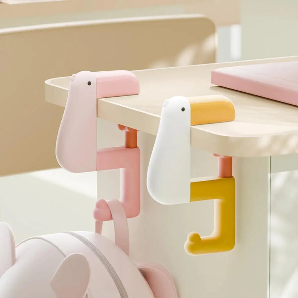 Thinking Duck Desk Bag Hook – Portable Adjustable Hanger Desk Bag Hook HIP