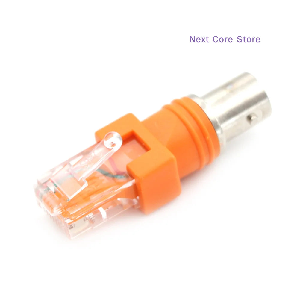 BNC Female to RJ45 Male Coaxial Coupler Adapter | RF Connector Coaxial Adapter HIP