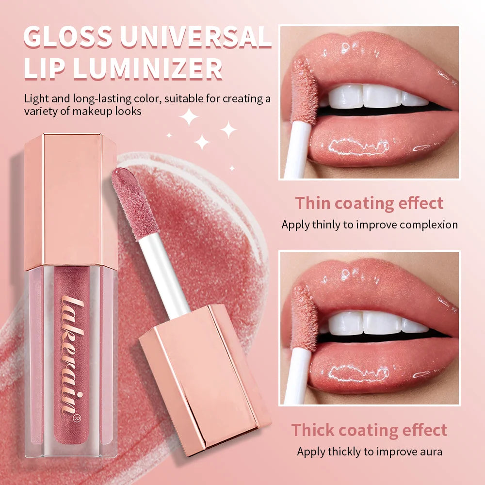 8 Shades Lip Cosmetics Heat Color Drip Lip Cream Liquid Lipstick Moisturizing Plumper Long Lasting Lip Gloss HIP