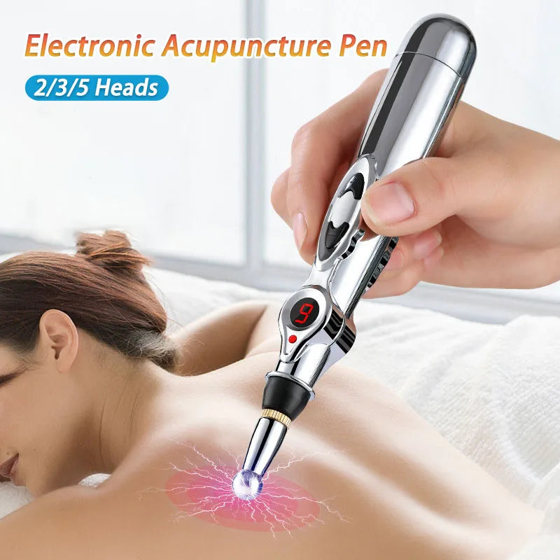 CAMMUO Energy Pulse Massage Pen – Face & Body Relaxation Handheld Massage Pen HIP