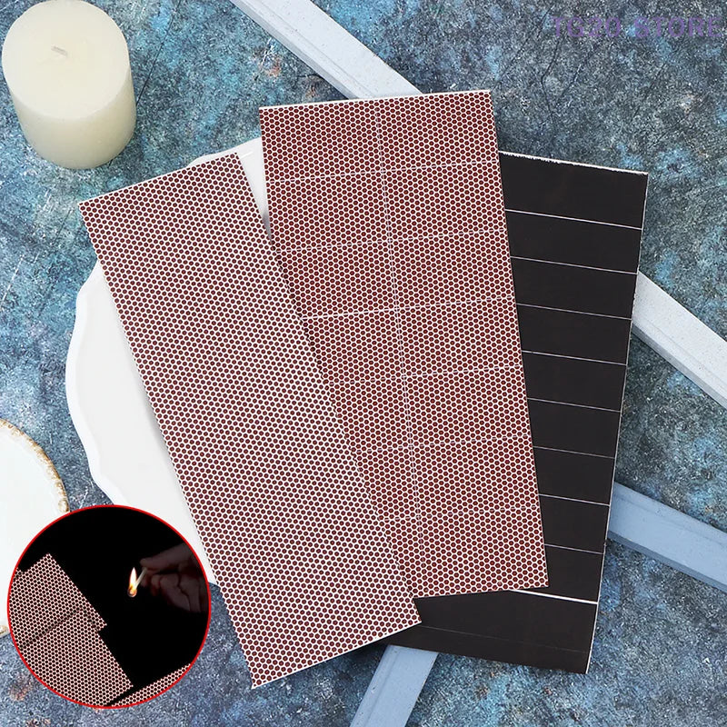 DIY Match Striker Phosphorus Paper Sticker – Peel & Stick Craft Striker Strip HIP