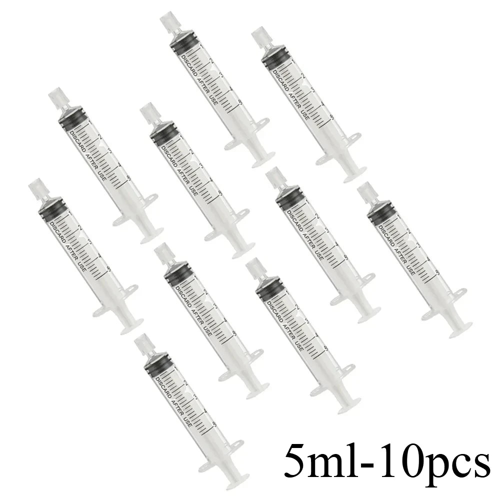 10-Pack Travel Perfume Dispenser Syringes 5ml & 10ml Perfume Travel Dispenser HIP C693-5ml-10pcs
