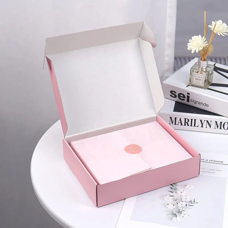 5-Pack Corrugated Mailing Boxes – DIY Gift & Business Packaging Corrugated Mailing Boxes HIP