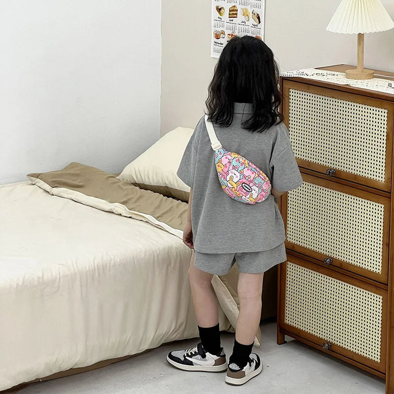 Kids Rabbit Crossbody Waist Bag – Cute Animal Bag for Children Kids Crossbody Bag HIP