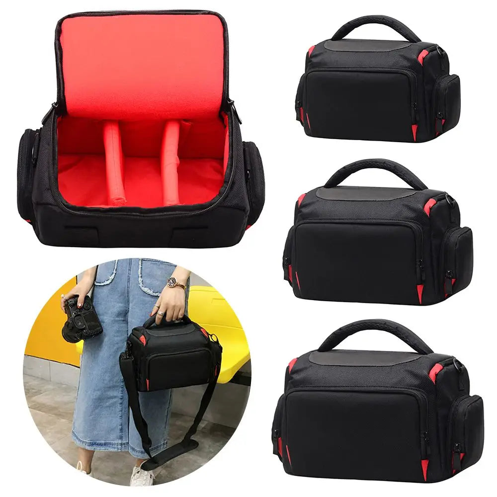 Waterproof DSLR Camera Bag – Polyester Shoulder Pouch Camera Shoulder Bag HIP