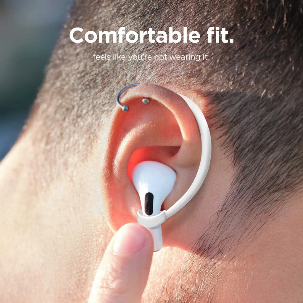 Silicone Earhooks for AirPods Pro/4/3/2/1 – Anti-Drop Grip Earbud Earhook Accessory HIP