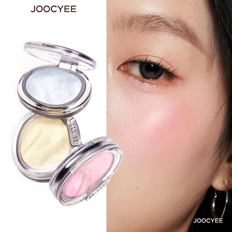 JOOCYEE Oro Highlighter Blush – Pearl Shimmer Glow, 5g Highlighter Blush Powder HIP