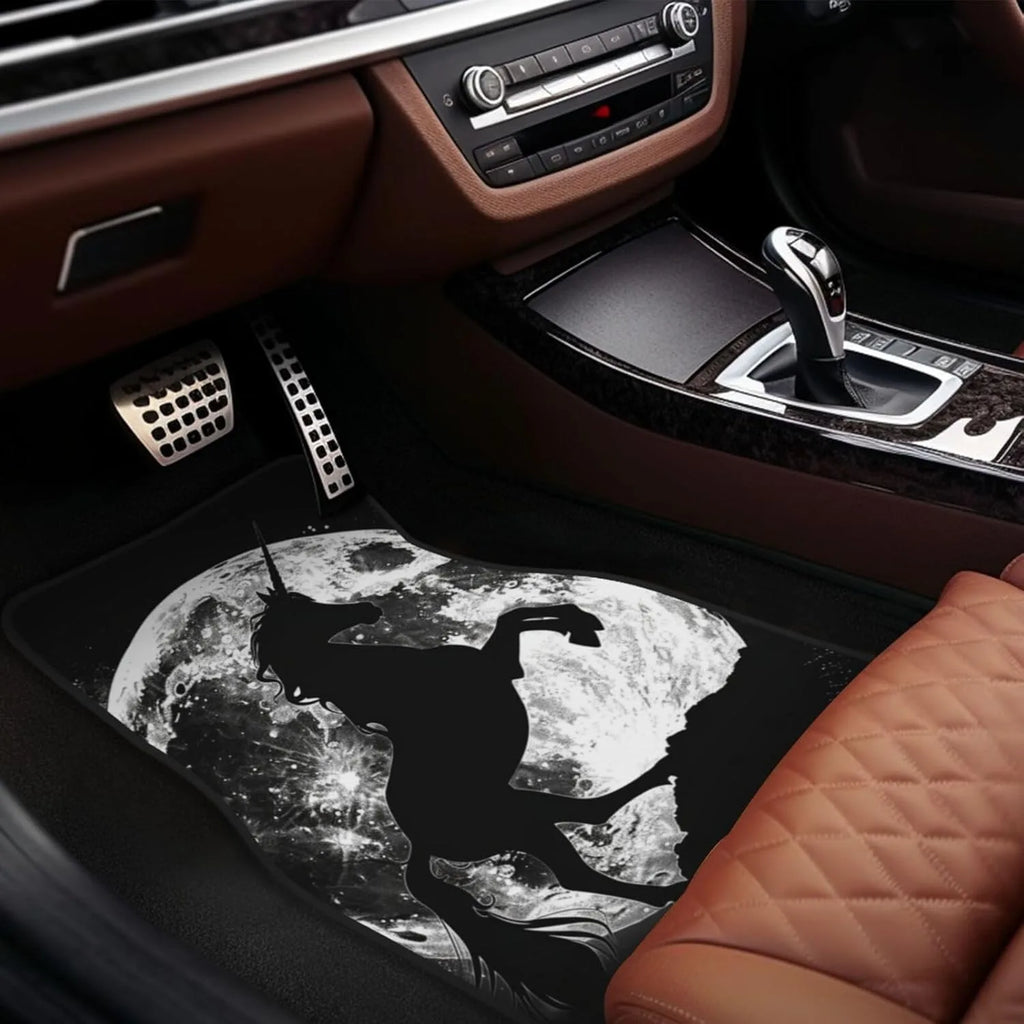 Unicorn Full Moon Car Floor Mats – 4-Piece Universal Set Car Floor Mats HIP